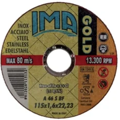 Ima abrasivi Disco gold 115x3,2x22 mm, inox