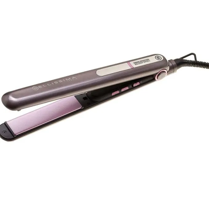 Imetec bellissima piastra per capelli b9300, rivestimento ceramico, temperatura max 230° c, 5 impostazioni di calore, colore viola