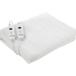 Innoliving Scaldaletto matrimoniale 100% polyestere, comando a 3 temperature, spegnimento automatico