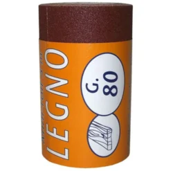 Iq2 tools Carta abrasiva minirotolo 2,5 mt, grana 80, linea legno