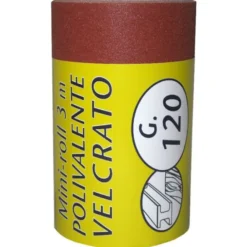 Iq2 tools Carta abrasiva, minirotolo 2 mt, grana 120