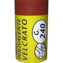 Iq2 tools Carta abrasiva, minirotolo 2 mt, grana 240