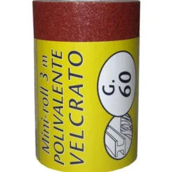 Iq2 tools Carta abrasiva, minirotolo 2 mt, grana 60