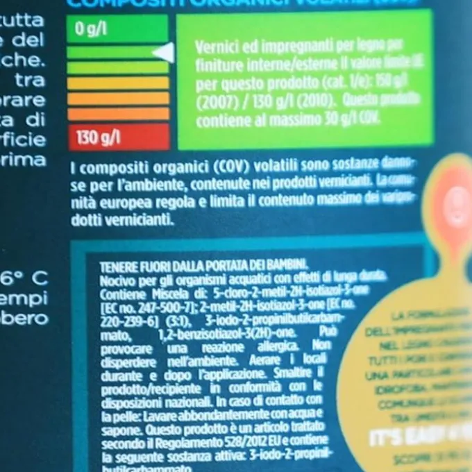 J.f.amonn Impregnante acqua 4a castagno ml750