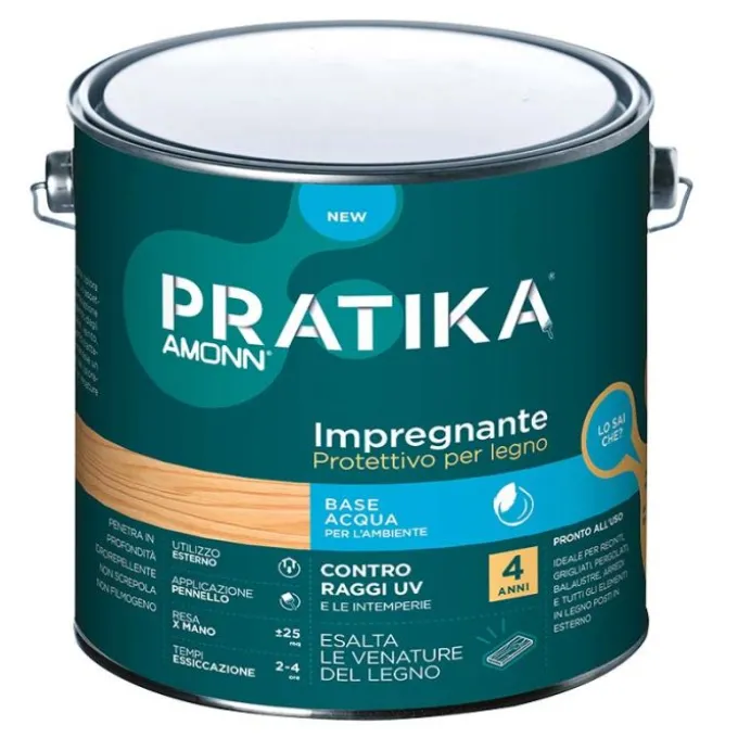 J.f.amonn Impregnante acqua 4a incolore lt2.5