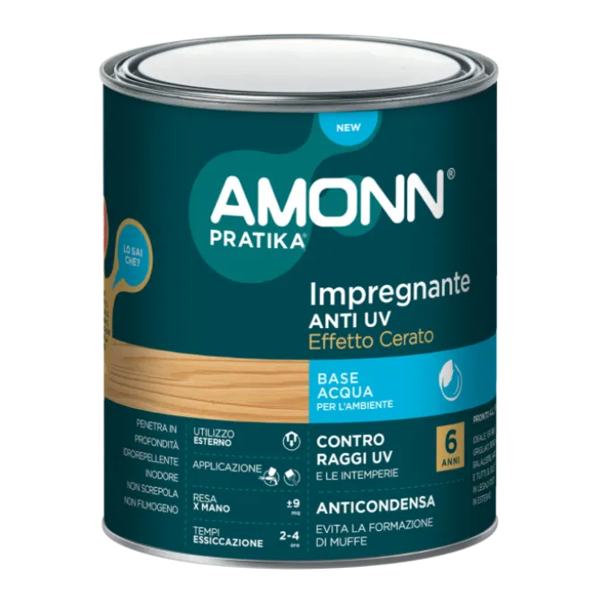 J.f.amonn Impregnante cera acqua 6a douglas ml750