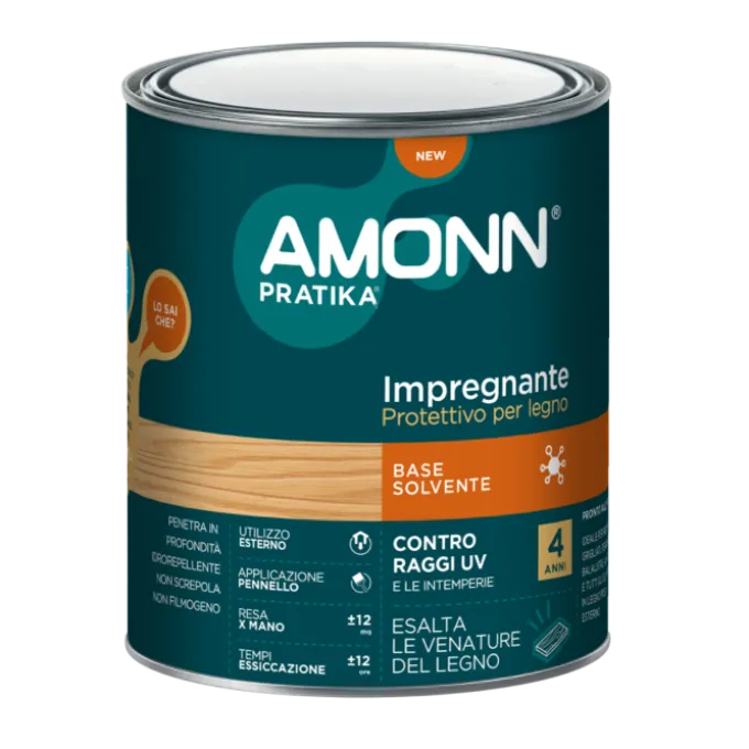 J.f.amonn Impregnante solvente 4a incolore ml750
