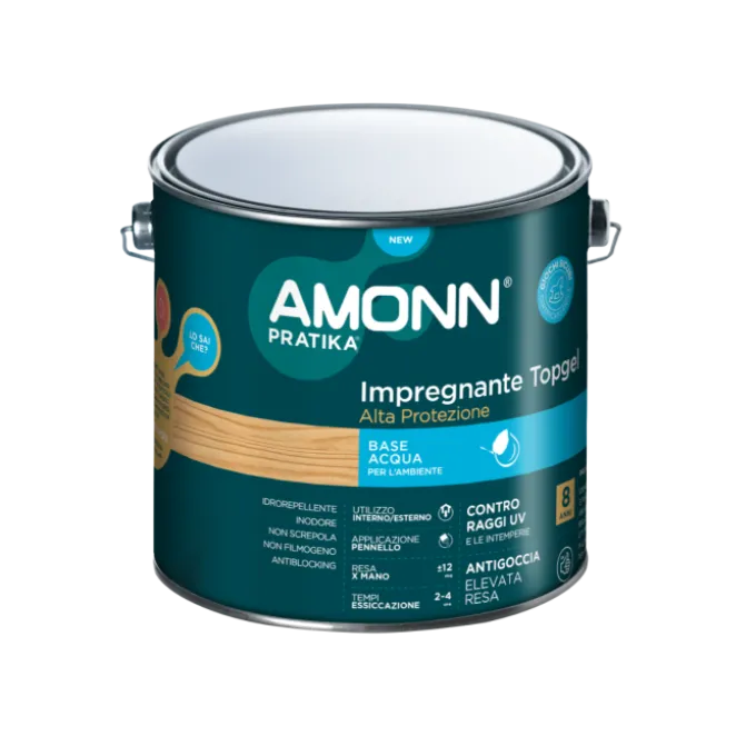 J.f.amonn Impregnante topgel 8a castagno lt2,5