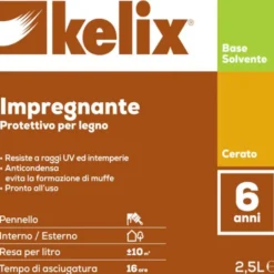 Kelix Impregnante kelix a solvente incolore lt 2,5