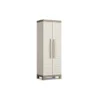 Keter Armadio alto in resina serie excellence, 2 ante + 4 ripiani, cm 65x45xh.182