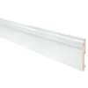 Kimono Battiscopa ducale mdf 15x115x2400mm colore bianco
