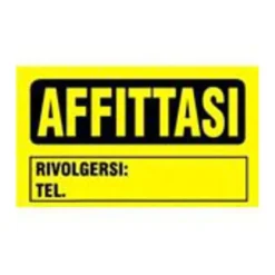 Letterfix Targa eco, 20x30 cm, affittasi
