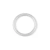 Masidef Anello tondo 3x 20 mm saldato in acciaio inox a4 - aisi 316