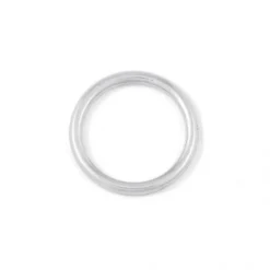 Masidef Anello tondo 3x 20 mm saldato in acciaio inox a4 - aisi 316