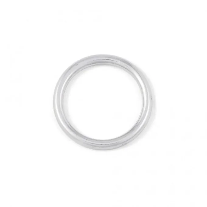 Masidef Anello tondo 3x 20 mm saldato in acciaio inox a4 - aisi 316