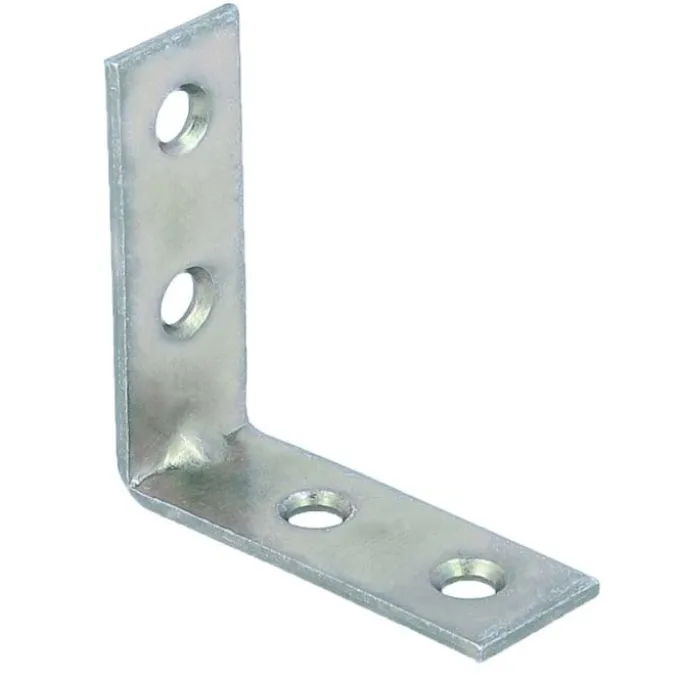 Masidef Lastrine angolare zincata 20x20 mm 4 pezzi