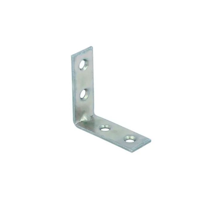 Masidef Lastrine angolare zincata 30x30 mm 4 pezzi