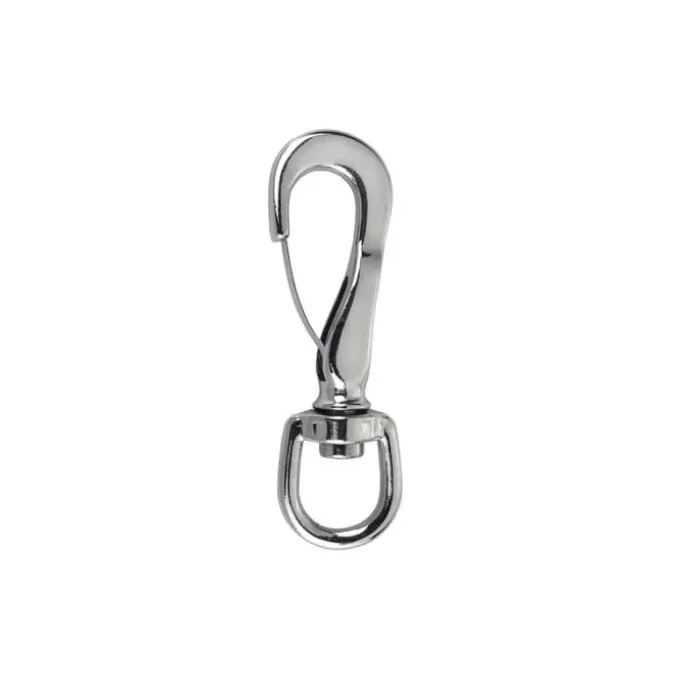 Masidef Moschettone a scatto+anello g 90 mm