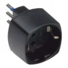 Master Adattatore schuko 10a+t, colore nero