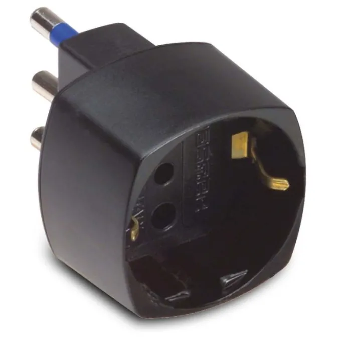 Master Adattatore schuko 16a+t, colore nero