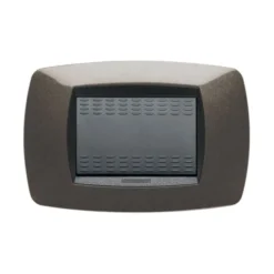 Master Modo placca 3 posti grigio antracite