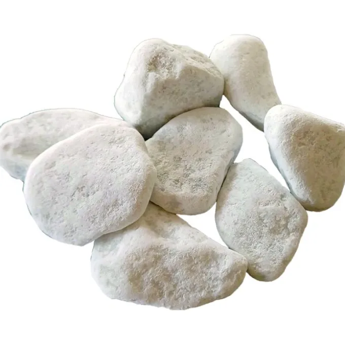 Mattoli Ciottolo marmo bianco carrara 20 kg, sezione 25-40 mm