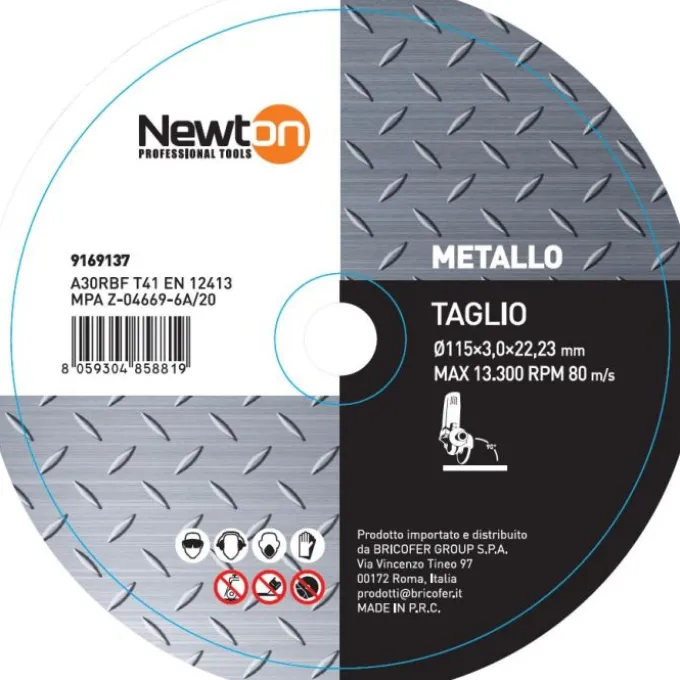 Mayota Disco da taglio 115x3.0x22.23 per metallo t41