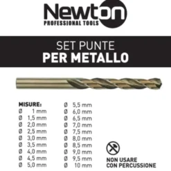 Mayota Punte per ferro, set 19 pezzi