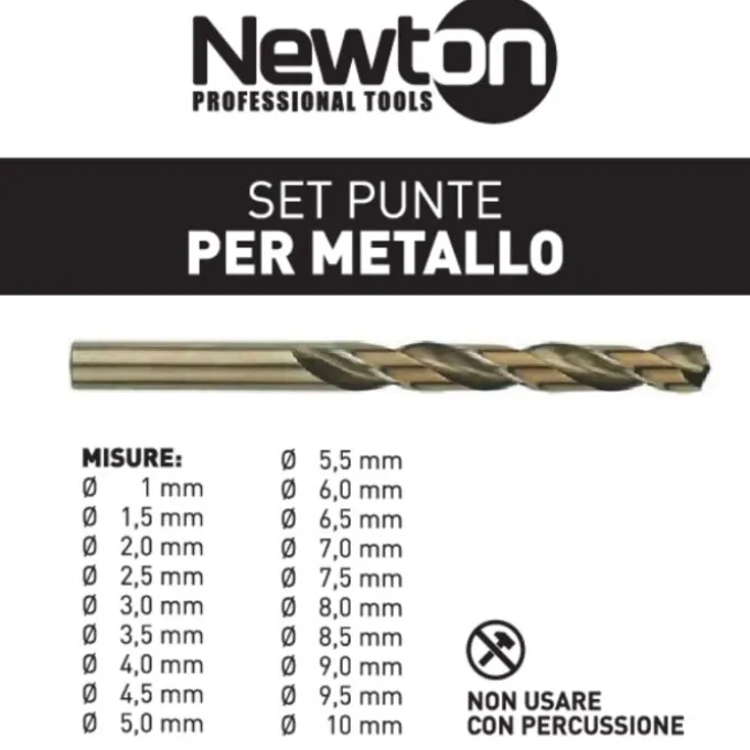 Mayota Punte per ferro, set 19 pezzi