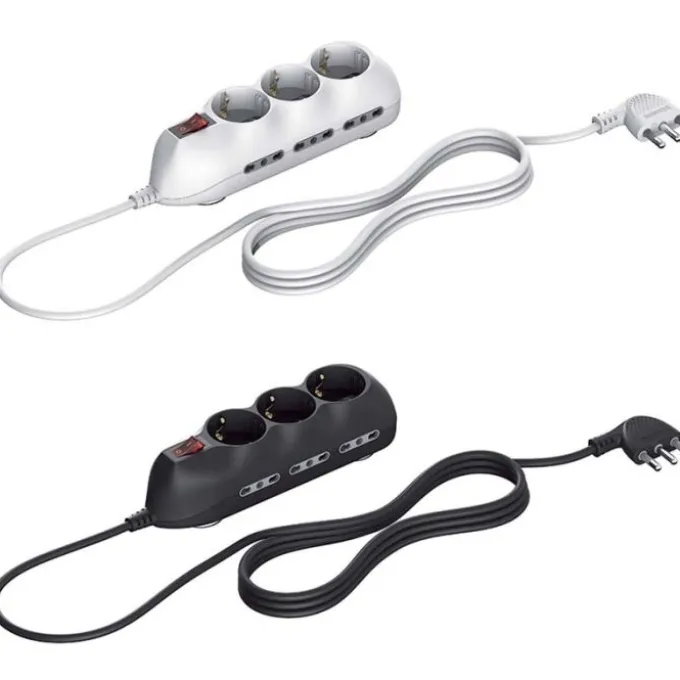 Multipresa slot 9 prese sp16ac/inter. col. grigio