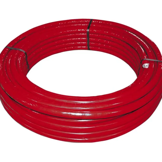 Multistrato pert 16x2 25 mt, rivestimento 6 mm, rosso
