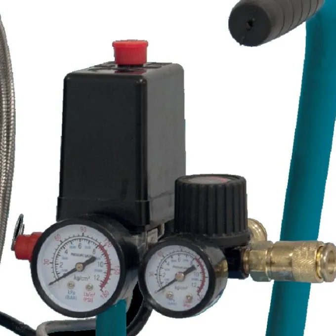 Newton Compressore 50 lt orizzontale, silenziato