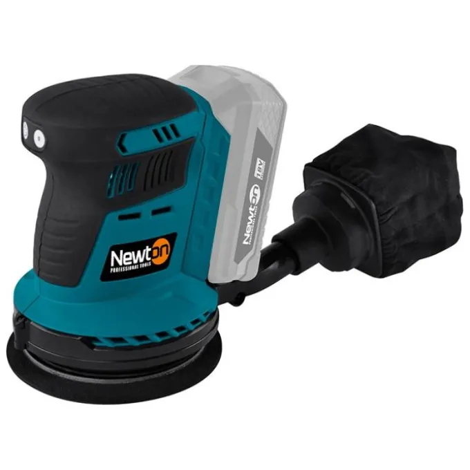 Newton Levigatrice orbitale a batteria linea one4all18v, motore brushless, solo corpo macchina