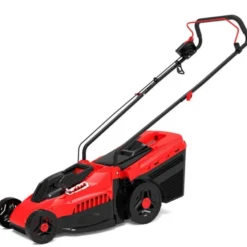 Newton Rasaerba elettrico 1400 w, larghezza di taglio 33 cm, altezza di taglio su 5 posizioni, capacita' cesto 35 lt