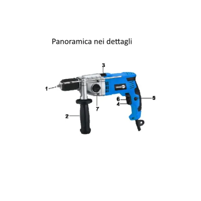 Newton Trapano a percussione 1050 Watt