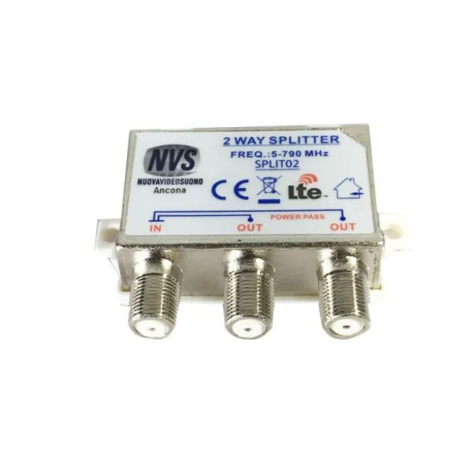 Nvs Splitter split02 tv 1 in-2 out
