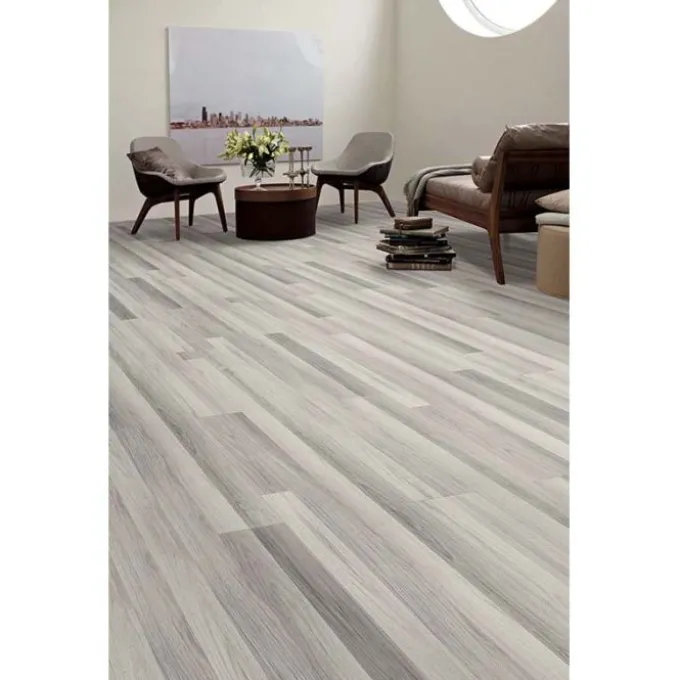 Pavimento laminato 1383x193x8mm mq 2,4 ac4 quercia