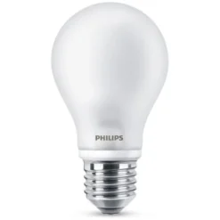 Philips lighting Led goccia vetro 60w e27 2700k non dim