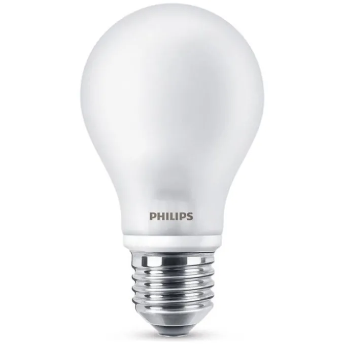 Philips lighting Led goccia vetro 60w e27 2700k non dim