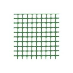 Prafor Rete quadra, 1x5 mt, maglia 10x10 mm, colore verde