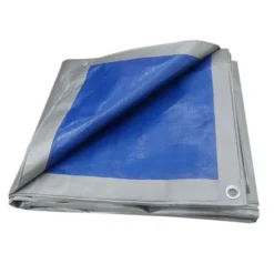 Prafor TELO OCCHIELLATO POLIETILENE 130G M2 2X3 VERDE/BLU