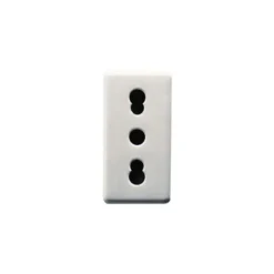 Presa gewiss 2p+t 16a biv.st.ita., con schuko, sy7wt