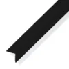Profilo ang ades 20x20 pvc nero 1 mt