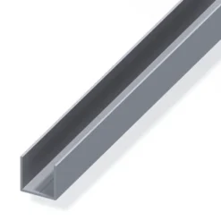 Profilo a u 23.5x1.5 allum nat 2.5 mt
