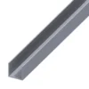 Profilo a u 23.5x1.5 allum nat 1 mt