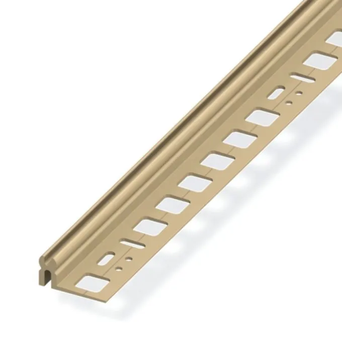 Profilo di supporto 13.5-16 pvc caramello 2 metri