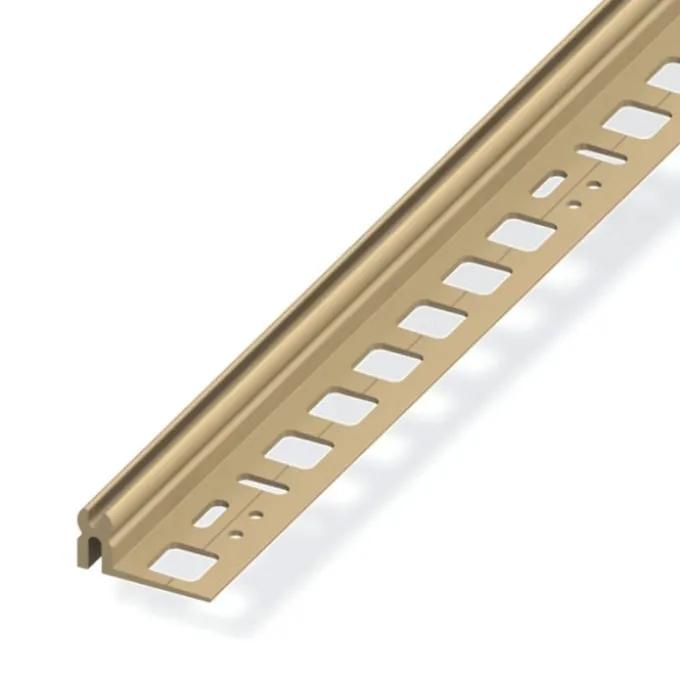 Profilo di supporto 13.5-16 pvc caramello 1 metro