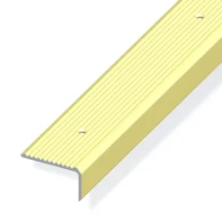 Profilo per scale 41x23 alluminio ottone 1 metro