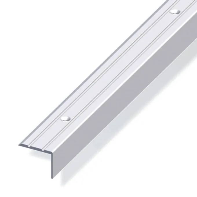 Profilo per scale 25x20 alluminio argento 1 metro