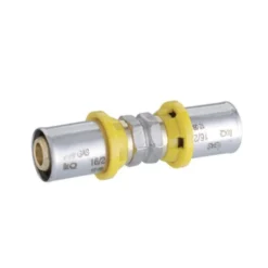 Raccordo diritto interm.16x16 x multistrato gas